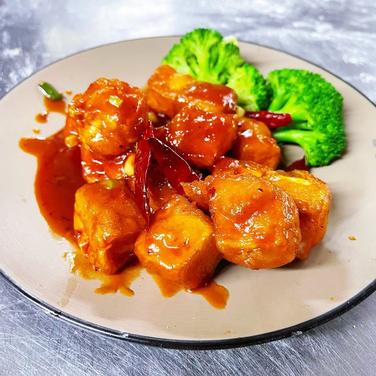 左宗豆腐 General TSO's Tofu